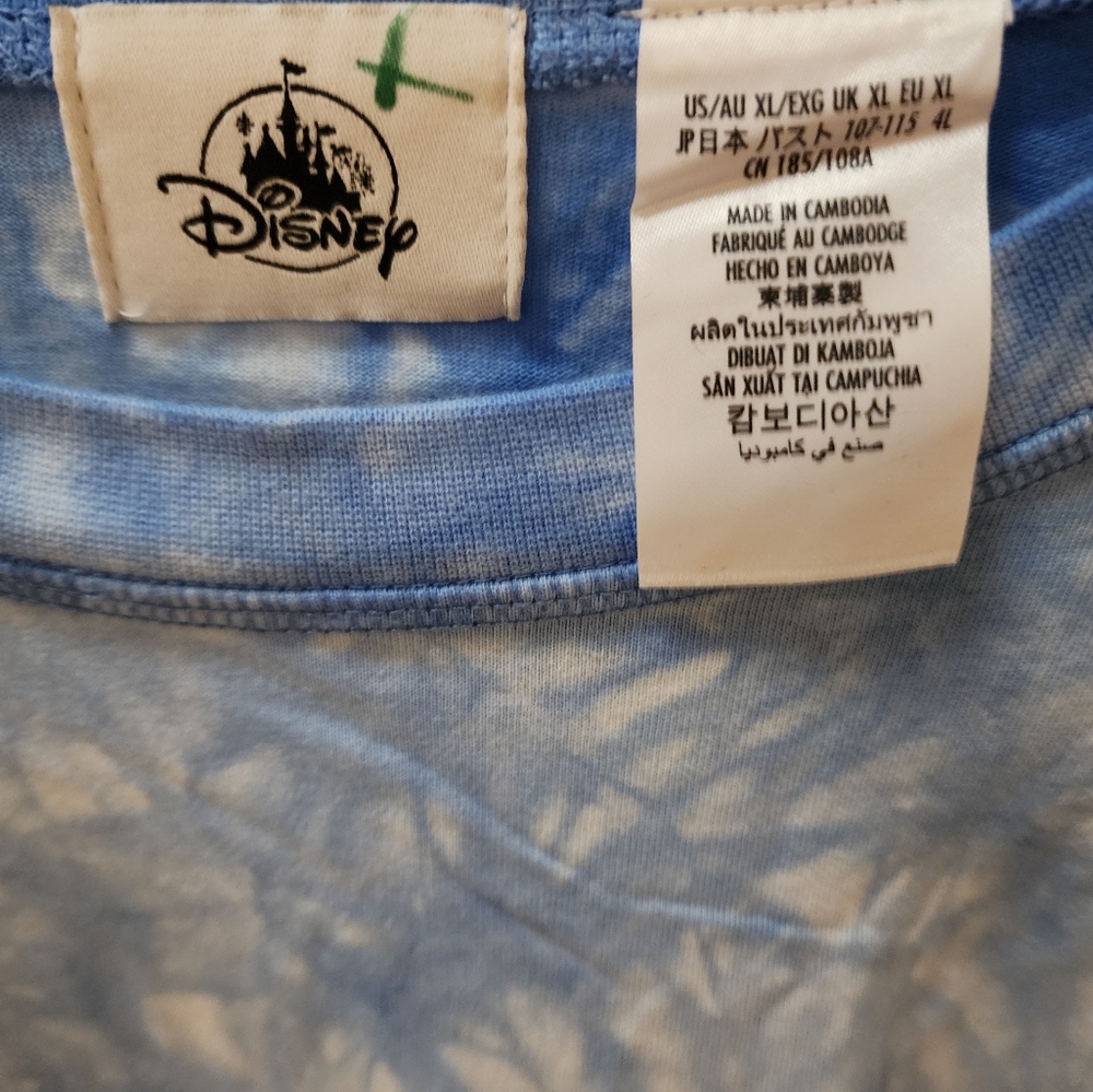 Disney Tie-Dye Unisex Character Long-Sleeve Spirit Jersey. NWT - Picture 13 of 15